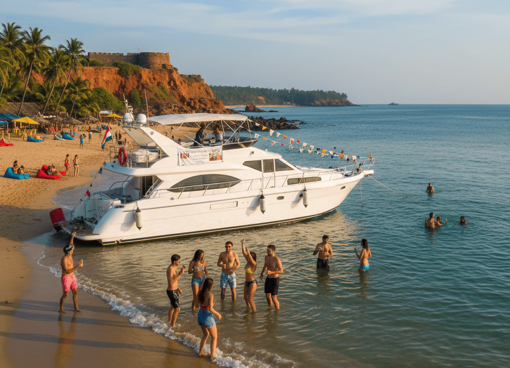 Goa Vs Konkan - Vagator Beach